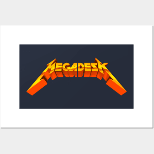 Megadesk Logo Posters and Art